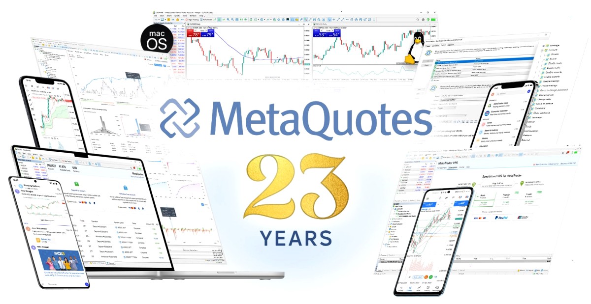 MetaQuotes成立23周年!